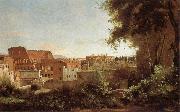 Jean Baptiste Camille  Corot View of the Colosseum from the Farnese Gardens oil painting picture wholesale